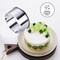 Biscuit Cookie Cutters Set,Stainless Steel Circle Round Cookie Biscuit Cutters in Graduated Sizes Shape Molds for Pastries Doughs Doughnuts, 5 Pieces